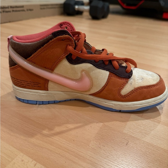 Nike Dunk Mid x Social Status Chocolate Milk 2021 OG Collab - Picture 9 of 11